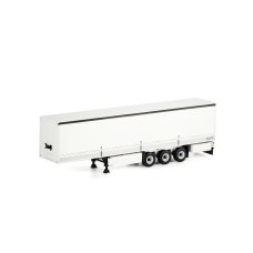 White Line: Curtainside Trailer with boards