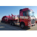 Lading Liebherr kraan rups