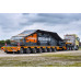 Lading Liebherr kraan rups