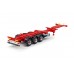 T.B. D-Tec Flexitrailer containerchassis