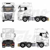 T.B. Daf XG+ 6x2